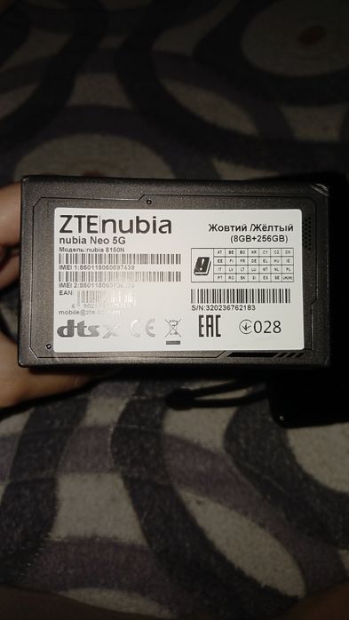 Телефон zte nubia