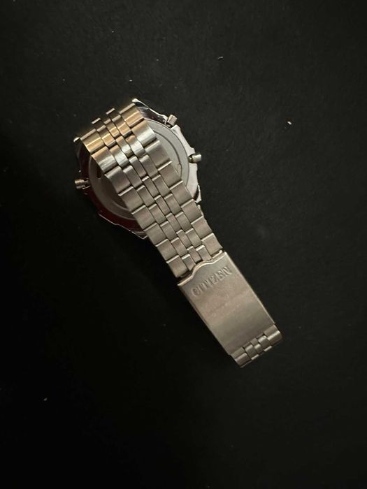 Ceas citizen dx-2051 gri fata spate lateral unghi inchis