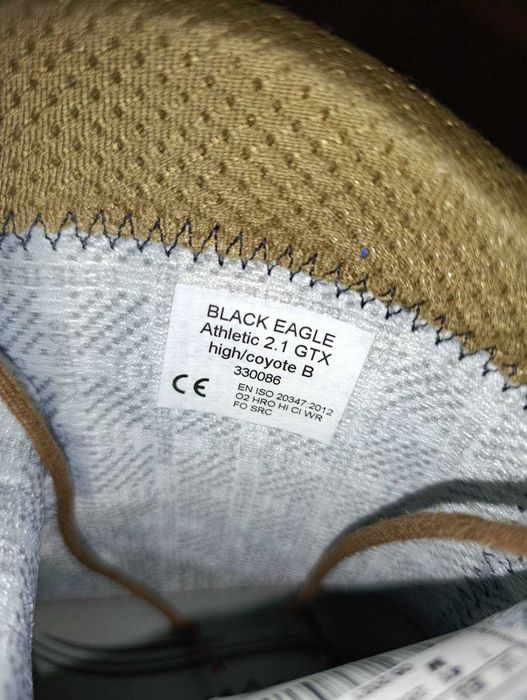 Кубинки Haix Black Eagle Athletic 2.1 GTX High / Coyote B