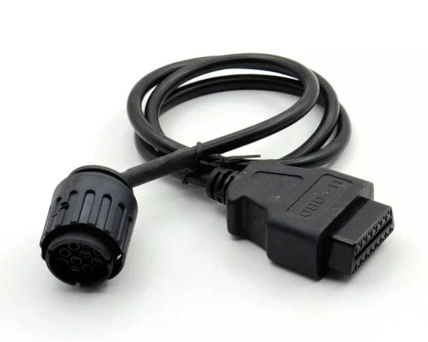 Преходник от 10 към OBD 2 за БМВ мотори и скутери BMW диагностика г