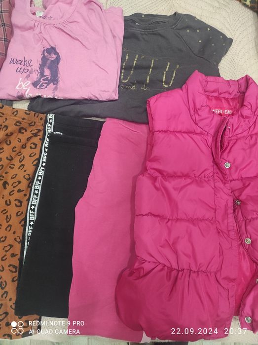 Лот за момиче 128-134 р-р