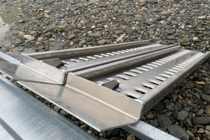 Rampe,rampa Moto și ATV din aluminiu ,produs nou