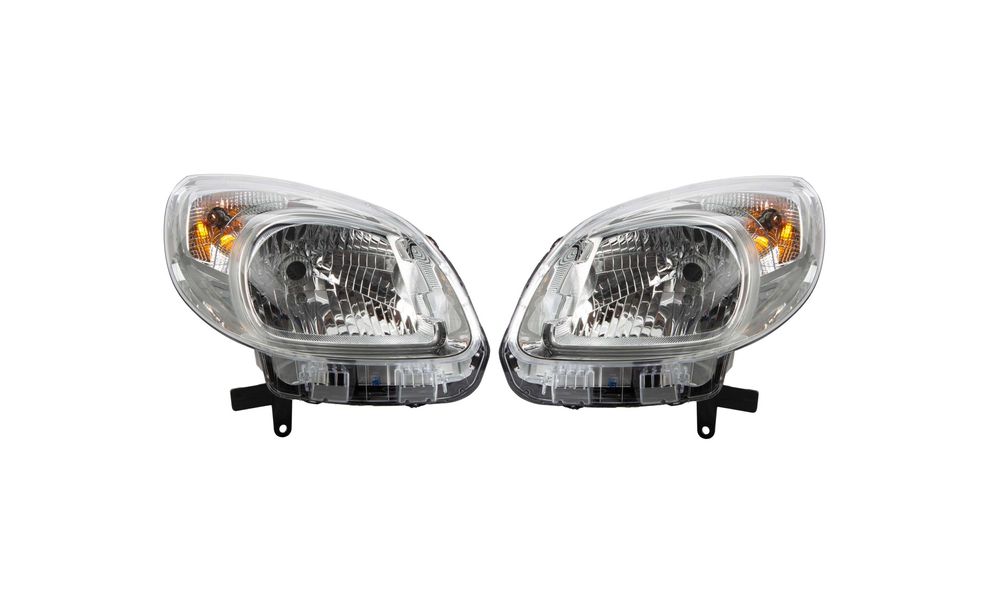 Фарове Фар за Renault Kangoo 2013 - 2021 / Рено Канго с Хром Рамки