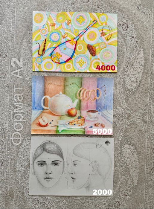 Продам рисунки эскизы