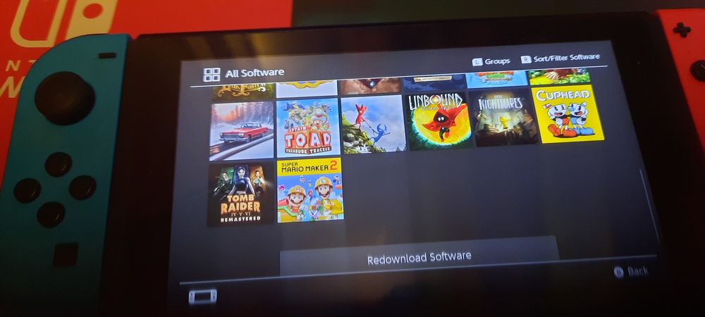 Vand  nintendo switch v2  modat