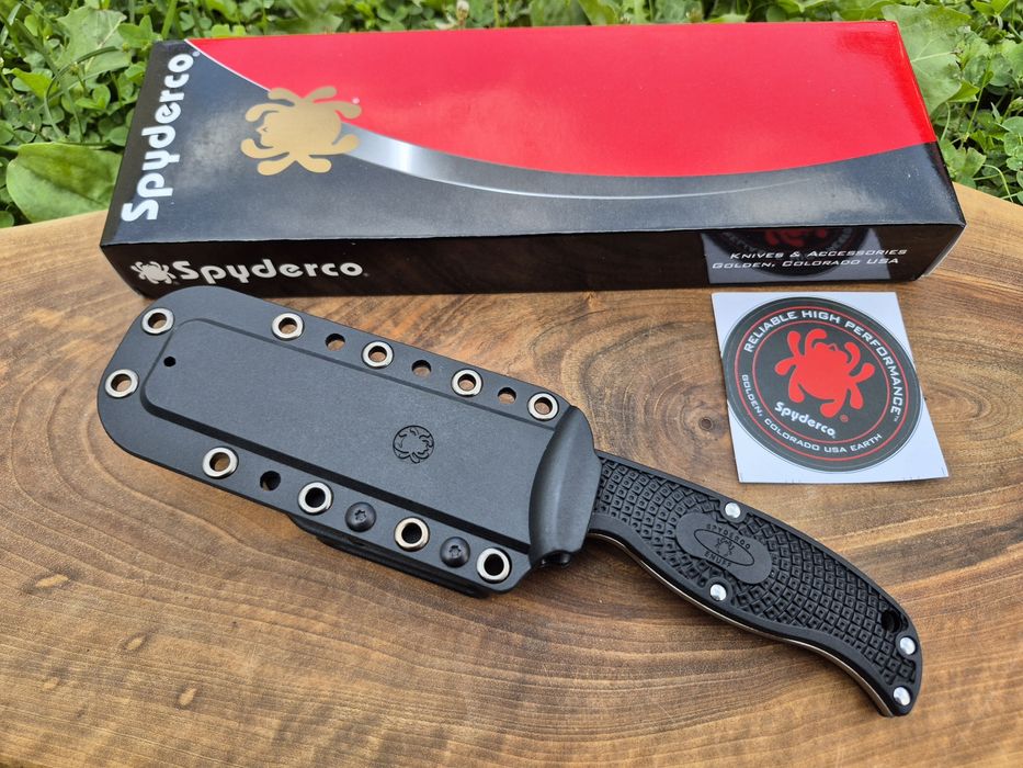 Тактически нож Spyderco Enuff FB31,фиксирана фултанг острие,два цвята