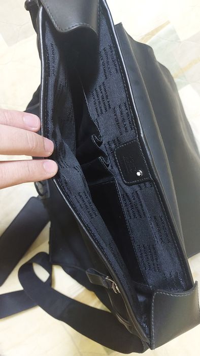 Мъжка кожена чанта Montblanc