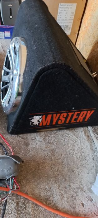 Продам саббуфер мистери и усилитель сони