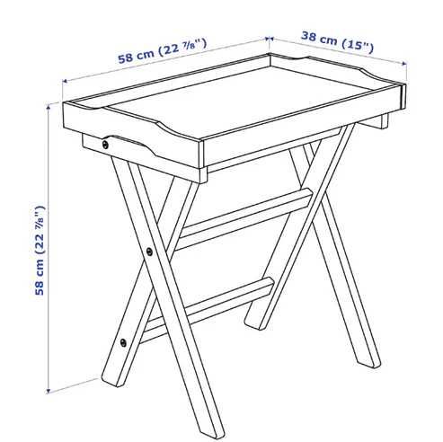 Masă de cafea Ikea Maryd