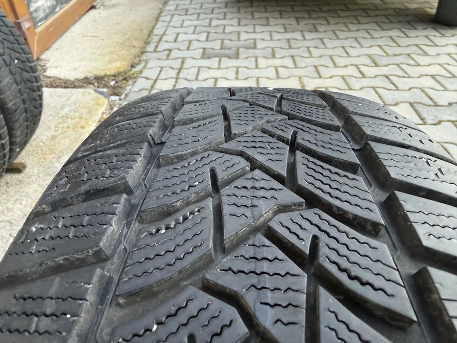 4бр. КАТО НОВИ Зимни Гуми С Борд 215/60R/16 -DUNLOP- DOT:3421 *7.7мм+6.4мм*