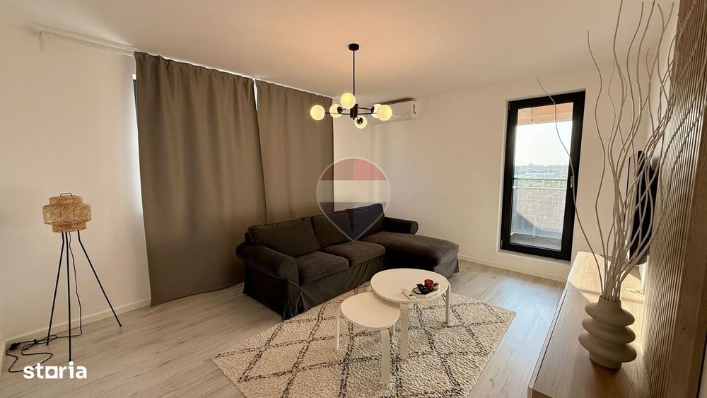 De închiriat | Apartament 2 camere | Sky Garden Residence | Bloc 2024