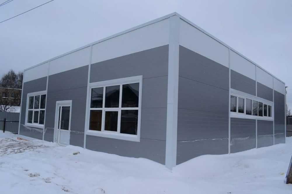 Металлоконструкция Стеновые сэндвич панели