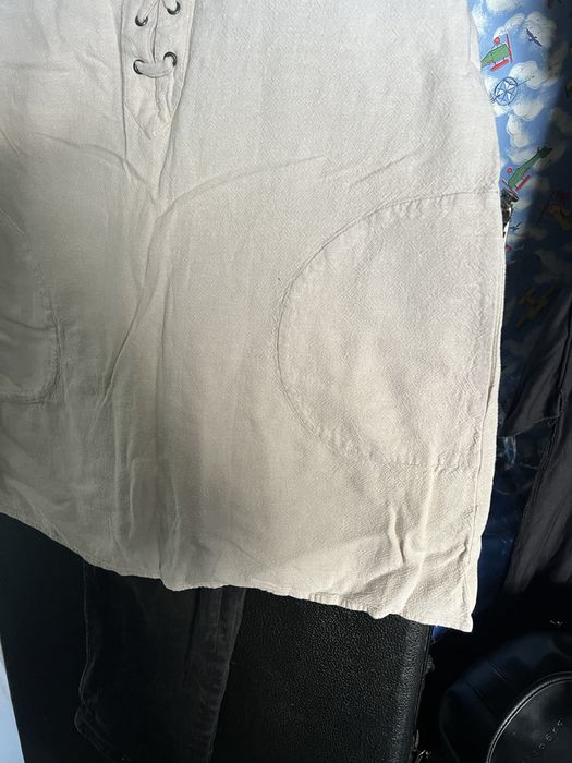 Само за 20 лв, прекрасна френска рокля със състав 100 % лен.