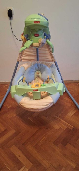 Balansoir bebeluși-Fisher-Price Baby Papasan, electric