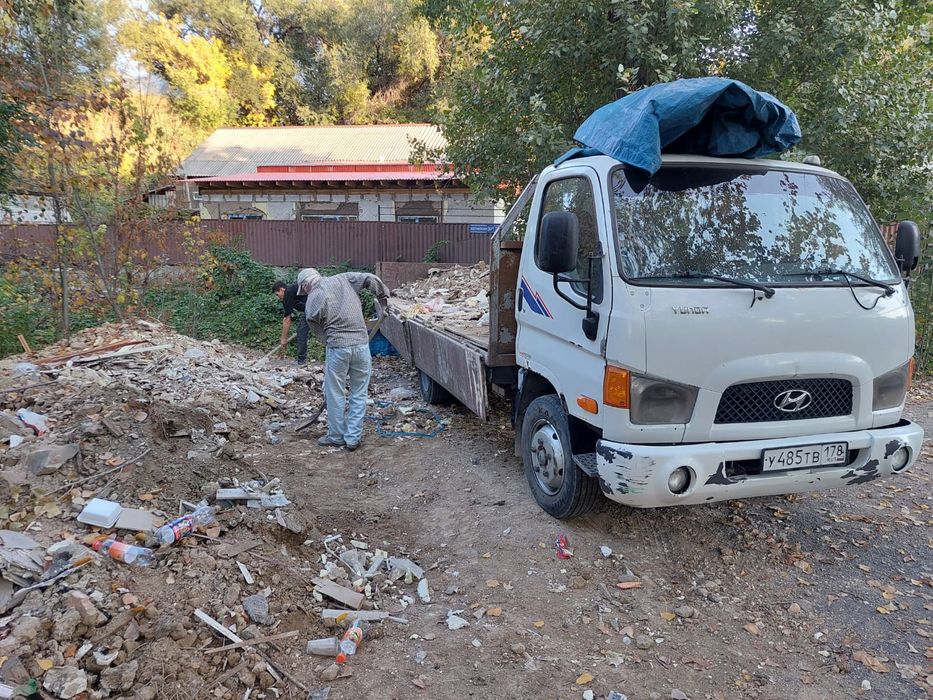 Вывоз мусор старый мебель уборка демонтаж