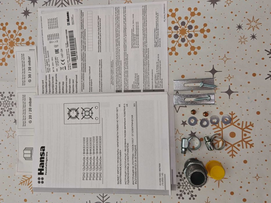 Газов котлон за вграждане Hansa BHKS330500
