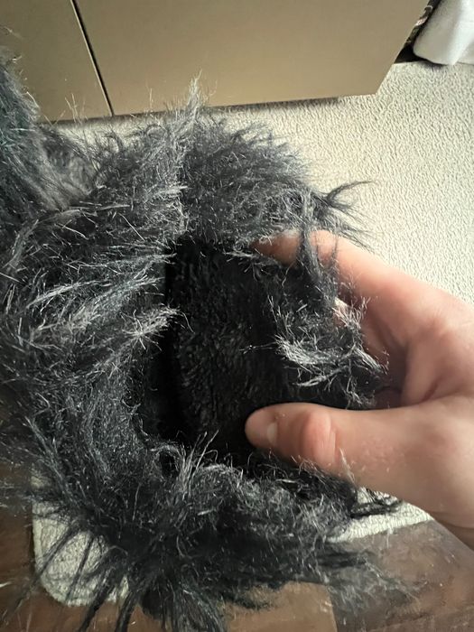 cizme de zapada cu blana asos marimea 44.5