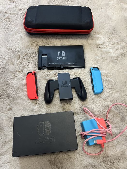 Nintendo switch cu Mario Kart 8