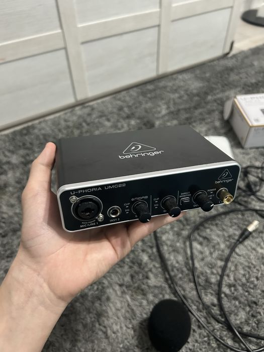 Behringer C-3, комплект звукозаписи