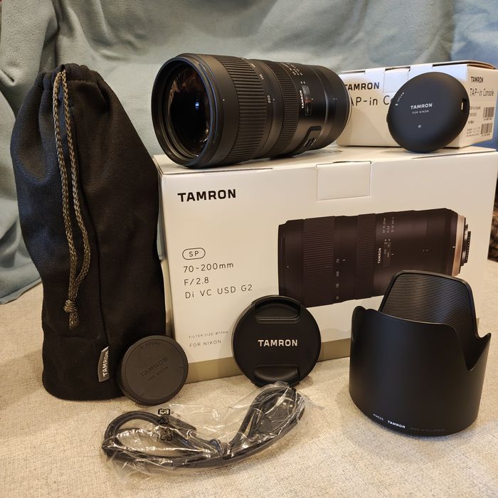 TAMRON 70-200 f2.8 G2 Nikon + Tamron Tap-In Console (CA NOI)