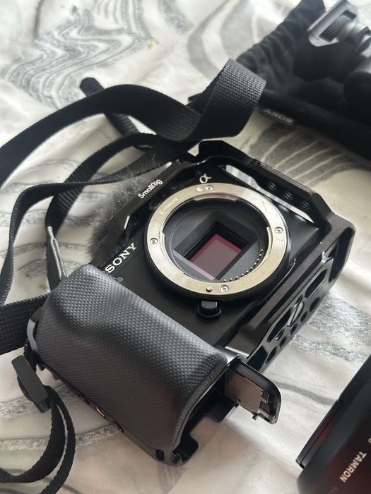 Sony zv e-10 със статив