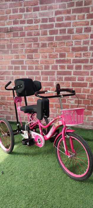 Трёхколёсный велосипед для ДЦП инвалидов ЧМТ