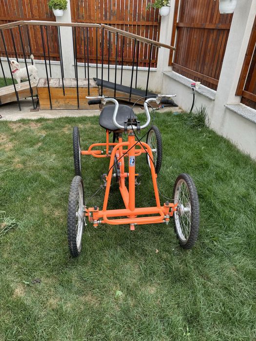 Theraplay 4‑wheel therapy bike – mărimea Small (triciclu adaptat pentru copii)