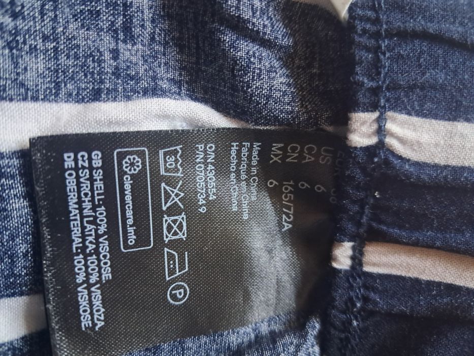 Pantaloni de vara din vascoza marimea 38