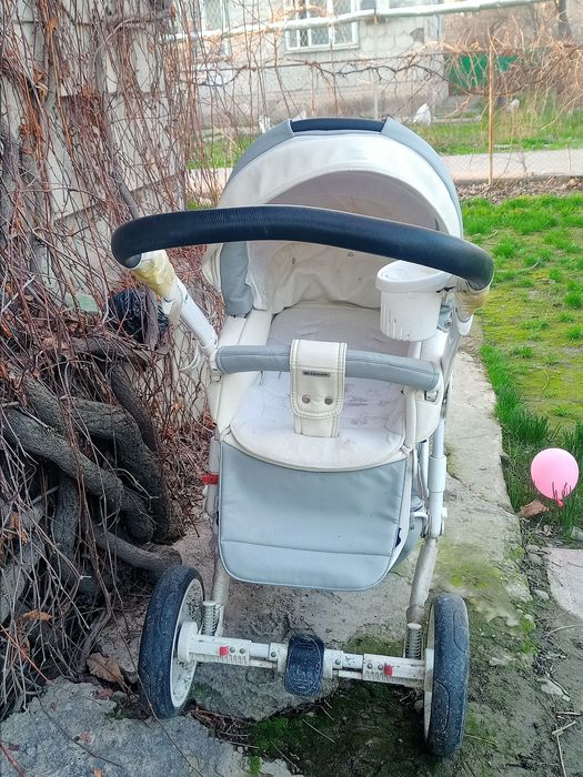 Белая Коляска детская