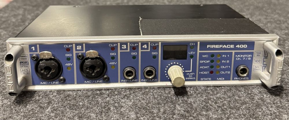 RME Fireface 400 Sound Cable Used - звукова карта