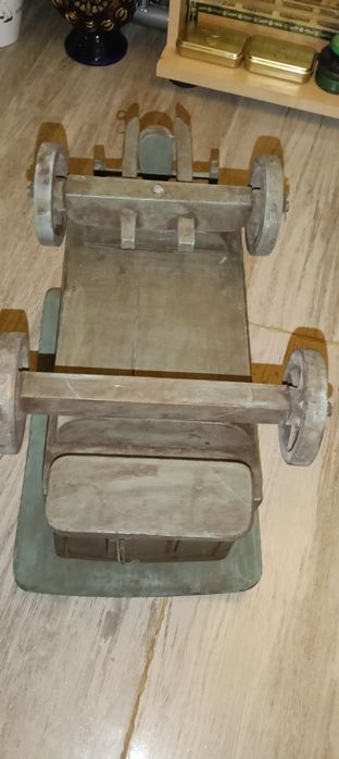 Macheta car de lemn ani 1910