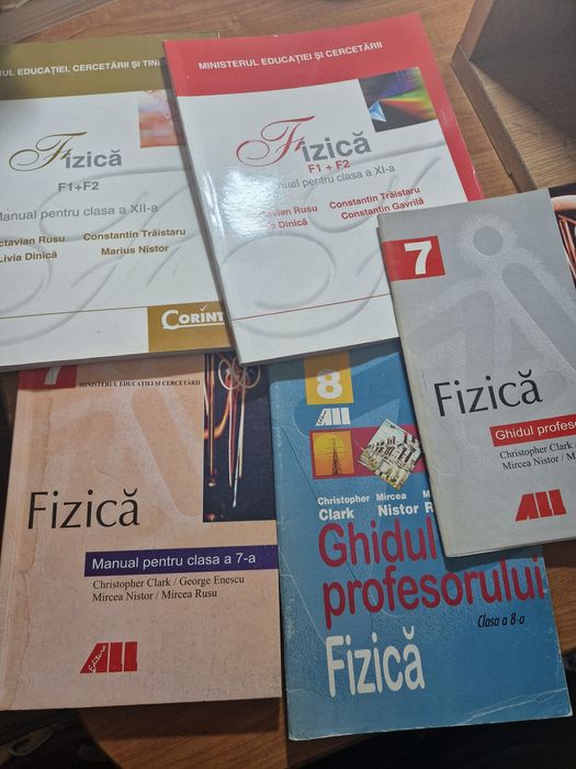 Pachet Admitere + Bac Fizica: Culegeri Probleme Rezolvate + Manuale