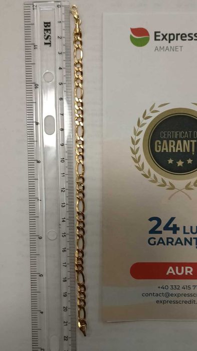 Bratara aur 14K 5.55gr (Ag24 Harlau b.45322.1) - Garantie 2 ani!