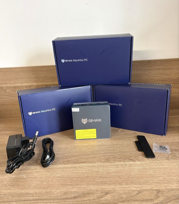 Unitate Mini PC NUC Bmax B4 Plus, 12 GB Ram, 512GB SSD, N95 CPU - Nou!