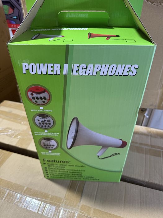 Громкоговоритель Мегафон,Рупор Карнай овоз кучайтиргич megafon karnay