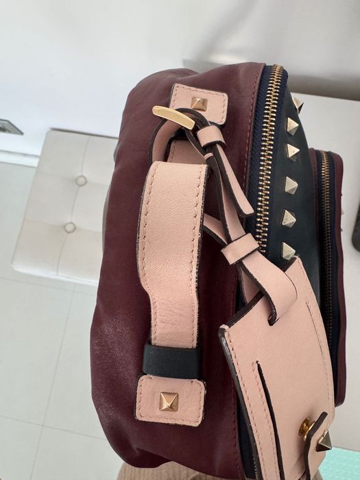 Valentino Garavani - Rockstud 100% естествена кожа раница