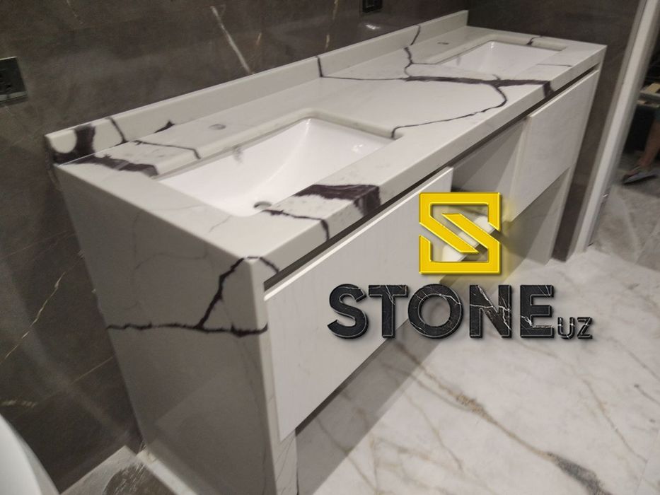 Столешницы подоконники ступени перила ресепшн барные элементы декора