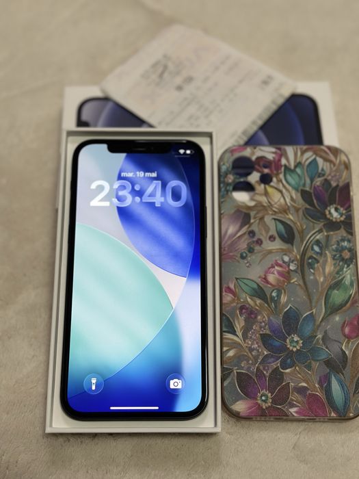 iPhone 12 Black 128 GB ca nou stare absolut impecabila 87% 5G full box