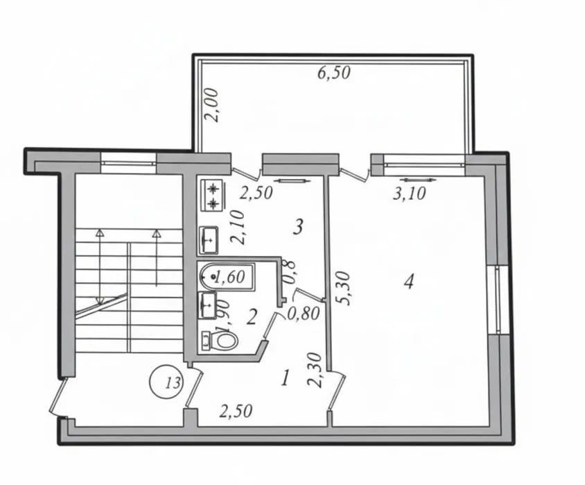 Срочно Продаётся Ц5 1/1/4 ремонт средний с мебелью техникой !