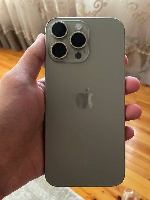 Iphone 16 pro max Natural titanium 256gb