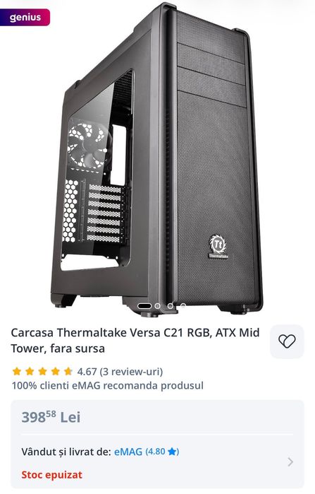 Sistem pc / Gigabyte Z690 Gaming / ddr4 3600 32GB x2 / Seasonic Focus GX-750 /13900k intel /Thermaltake Versa 21