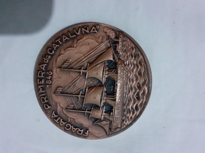 medalie de bronz salonul nautic Barcelona Spania 1979