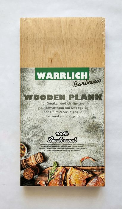 Tocator solid din lemn de fag cu aroma de fum Warrlich