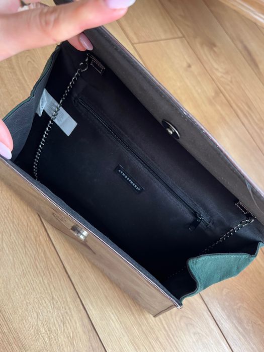 Чанта клъч, с дълга верижна дръжка