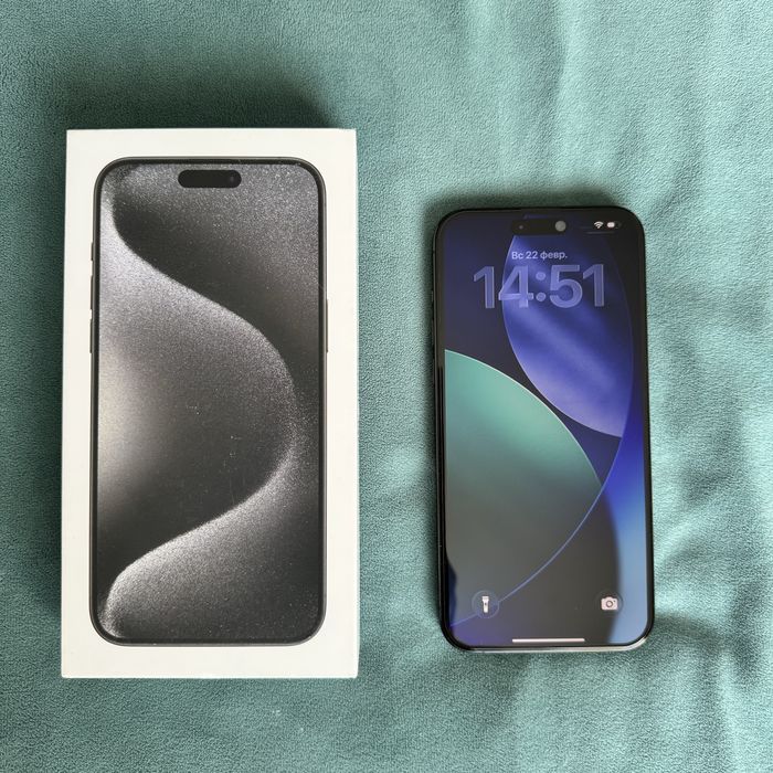 Продам iPhone 15 Pro Max 256GB Black