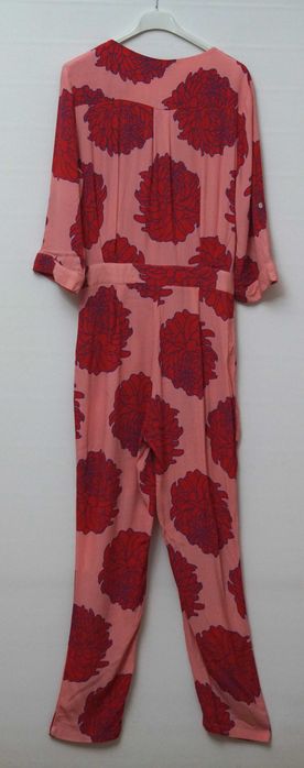 Salopeta Mister Zimi imprimeu floral marimea 8