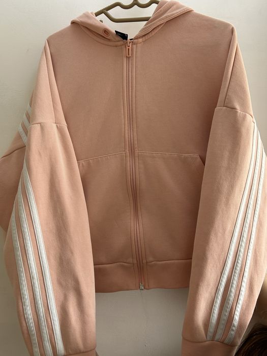 Кофта адидас персиково цвета