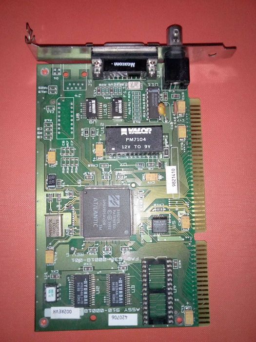 Vand placa de retea vintage 10 Base-T, slot ISA, BNC + AUI