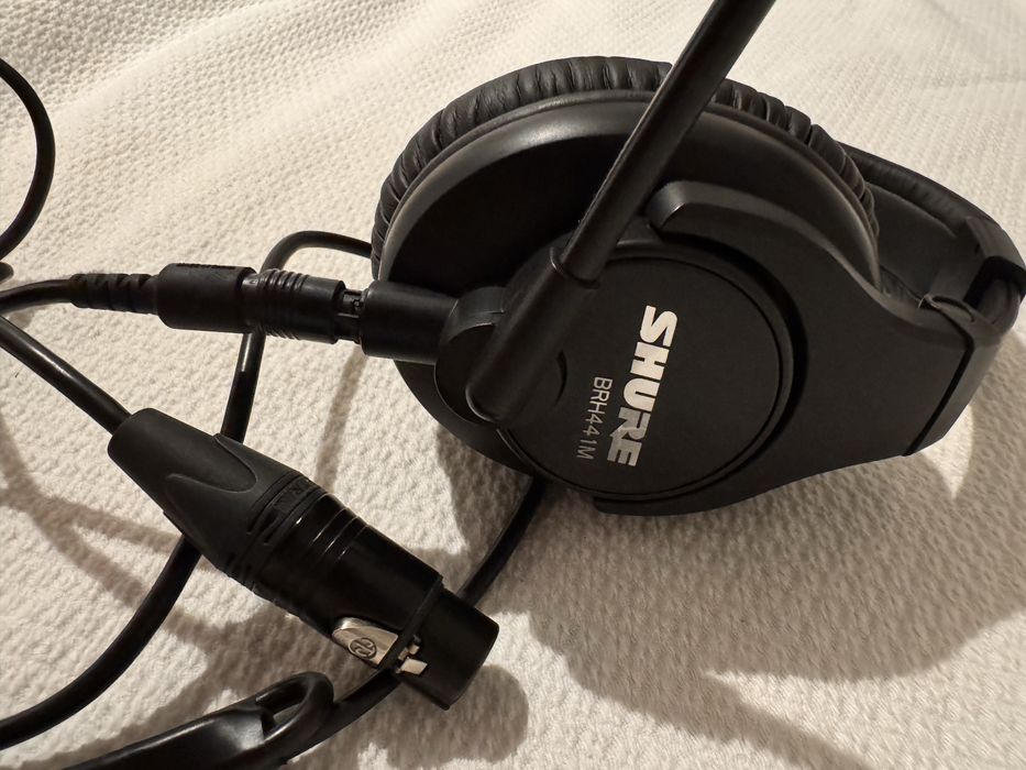 Casca shure cu microfo