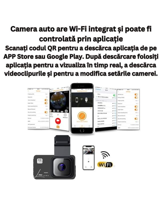 Camera de  bord auto